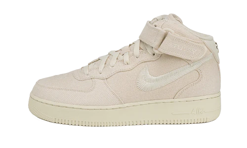 Nike Air Force 1 Mid Stussy Fossil (DJ7841-200) | TheSneakerWay