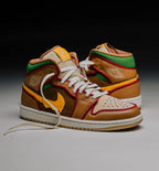 Jordan 1 Mid SE Cheeseburger (IB7403-224) | TheSneakerWay
