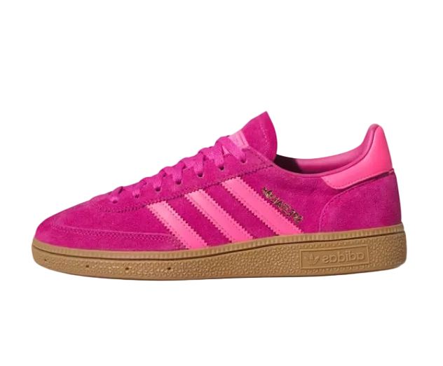 adidas Handball Spezial Semi Lucid Fuchsia Lucid Pink Gold Metallic (Women's) (JQ7262) | TheSneakerWay