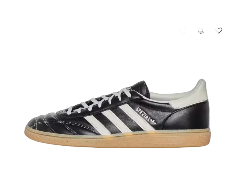 adidas Handball Spezial Quilted Stitching Black Off White (Women's) (JR3723) | TheSneakerWay