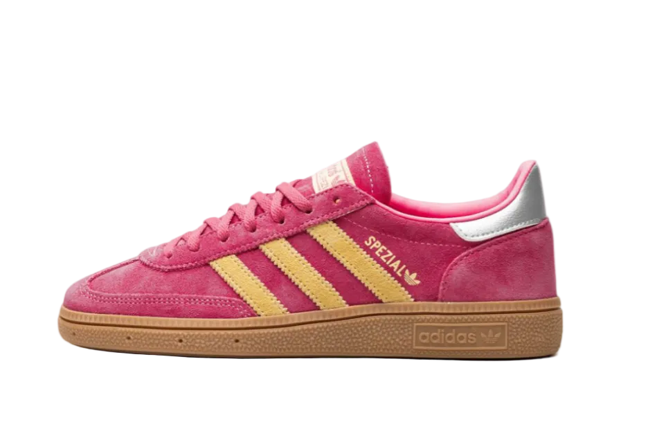 adidas Handball Spezial Lucid Pink Almost Yellow Gold (Women's) (IH9213) | TheSneakerWay