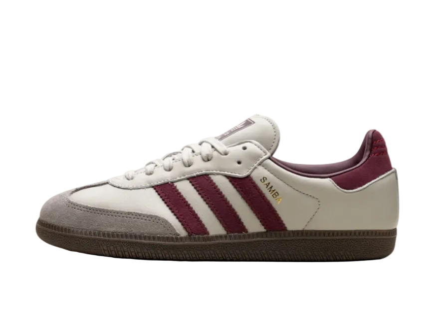 adidas Samba OG Putty Grey Maroon (ID1482) | TheSneakerWay