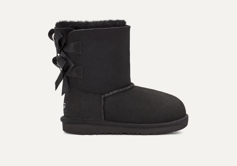 UGG Bailey Bow II Boot Black (Kids)