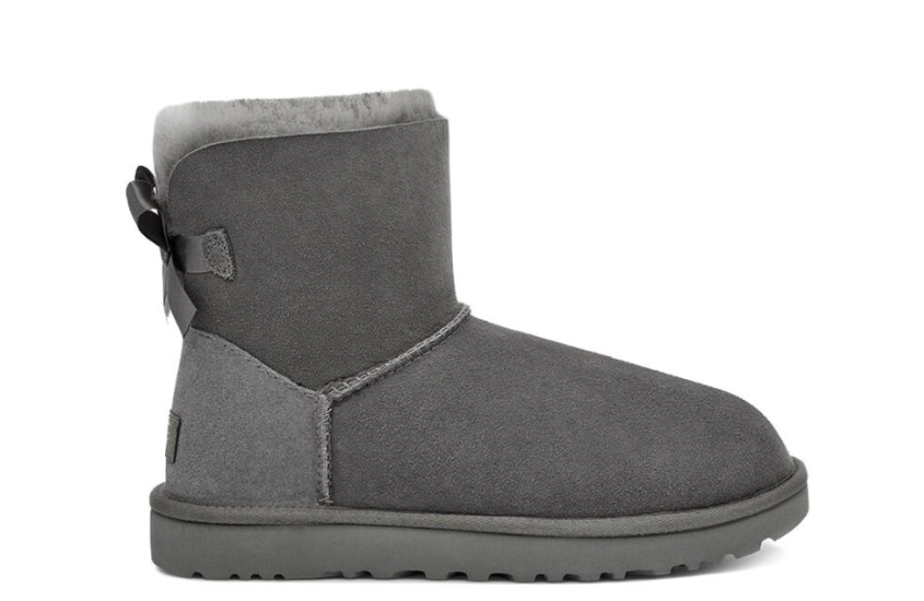 UGG Bailey Bow II Boot Grey (Kids)