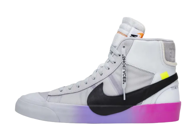 Nike Blazer Mid Off-White Wolf Grey Serena Queen