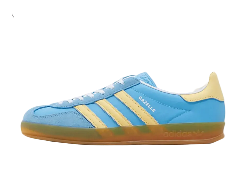 adidas Gazelle Indoor Semi Blue Burst Almost Yellow (Women's)