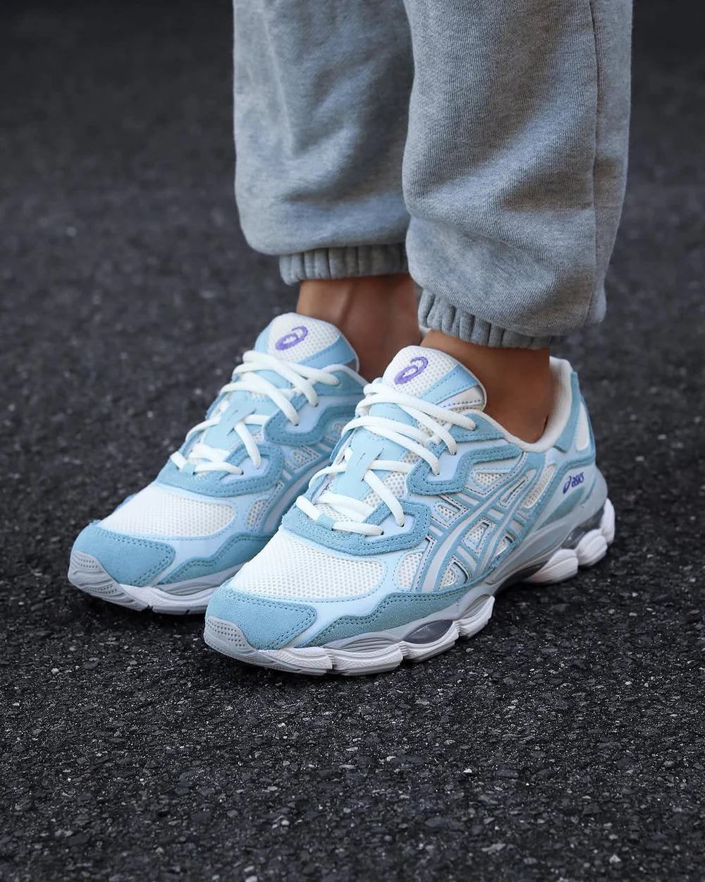 ASICS Gel-NYC Cream Arctic Sky (1203A383-107) | TheSneakerWay