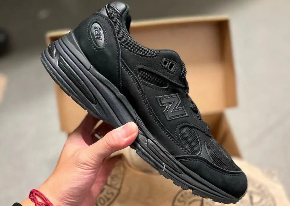 New Balance 991v2 MiUK Stone Island Ghost Pack Black (U991SK2) | TheSneakerWay