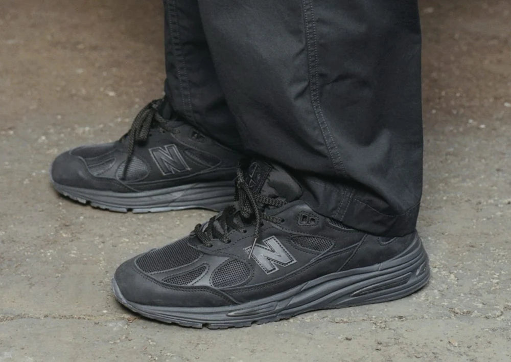 New Balance 991v2 MiUK Stone Island Ghost Pack Black (U991SK2) | TheSneakerWay