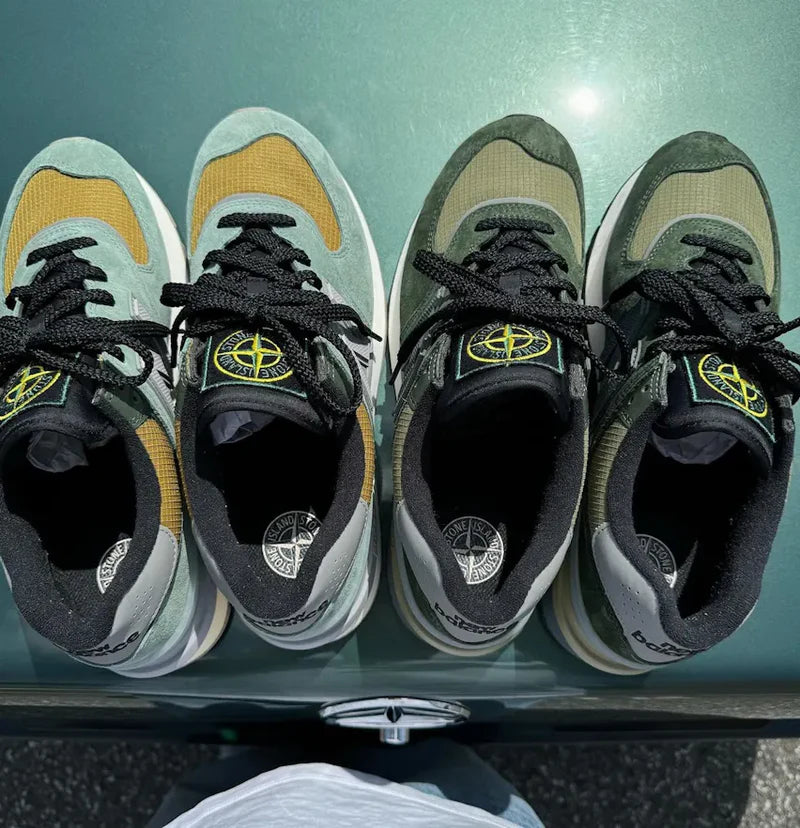 New Balance 574 Legacy Stone Island Dark Green (U574LGIL) | TheSneakerWay