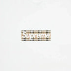 Supreme Burberry Box Logo Tee White (SUPREME-BURBERRY) | TheSneakerWay