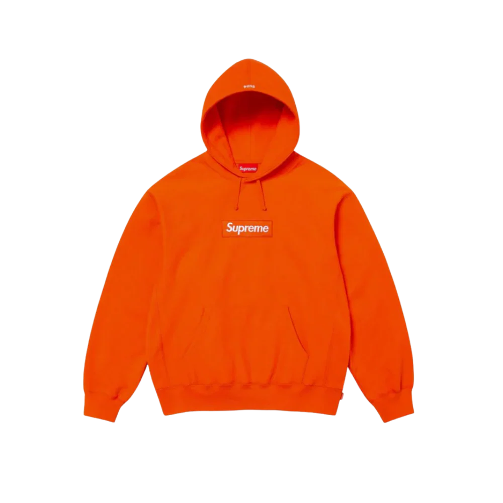 Supreme Box Logo Hooded Sweatshirt Sweatshirt (FW24) Dark Orange (SUPREME-BOX) | TheSneakerWay