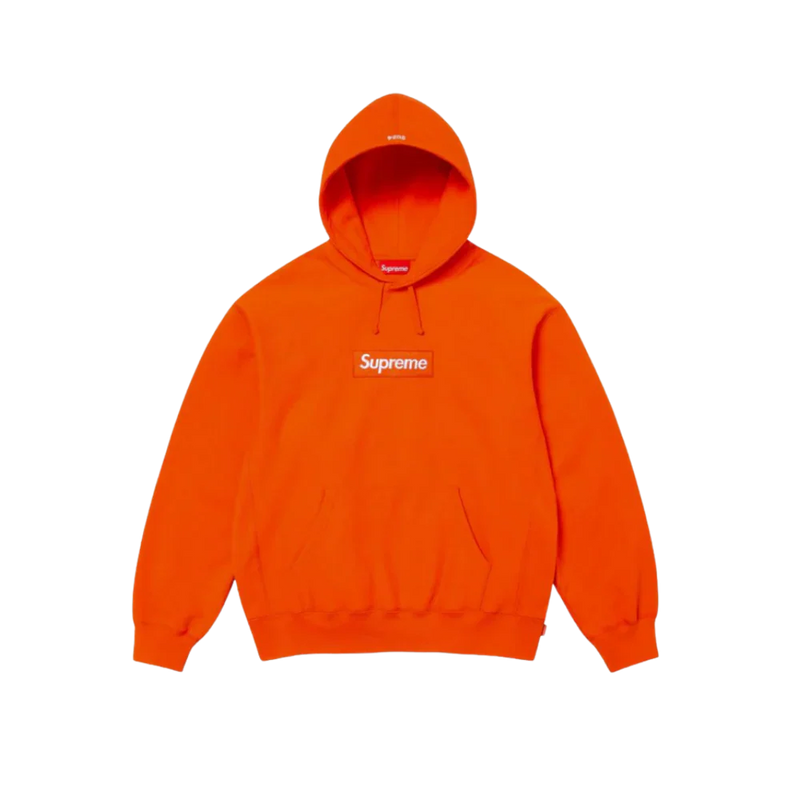 Supreme Box Logo Hooded Sweatshirt Sweatshirt (FW24) Dark Orange