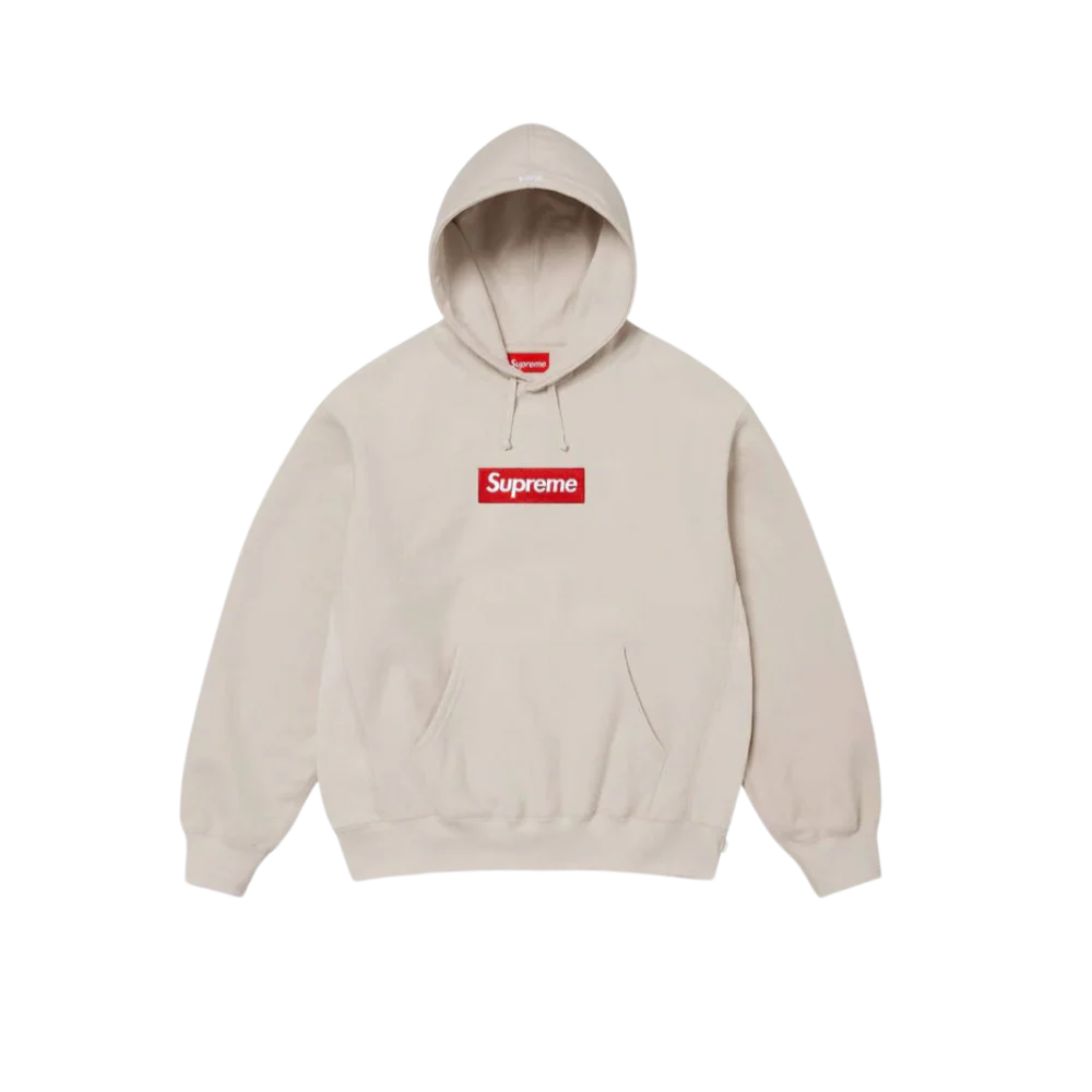 Supreme Box Logo Hooded Sweatshirt Sweatshirt (FW24) Stone