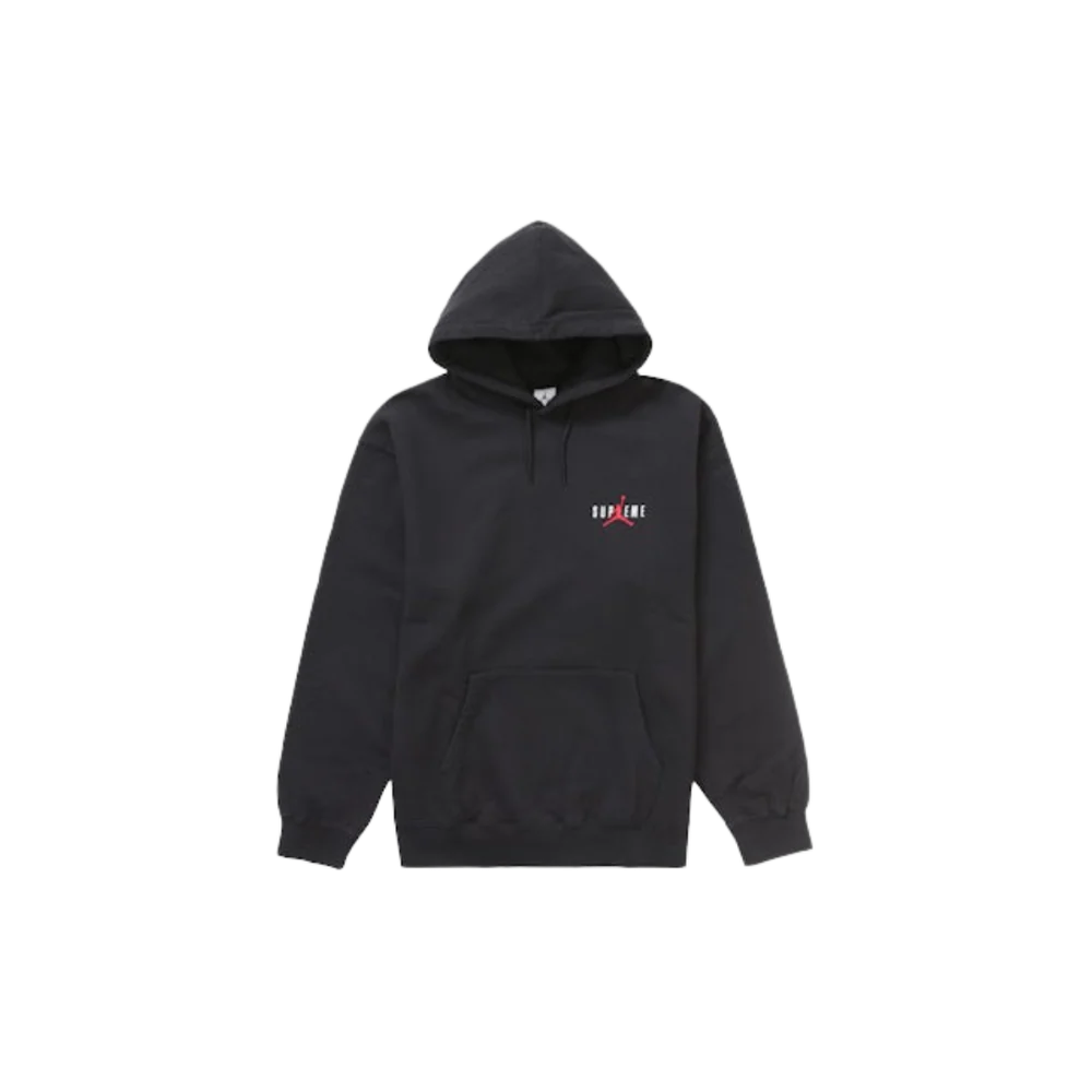Supreme Jordan Hooded Sweatshirt (FW24) Black (HF0836-010) | TheSneakerWay