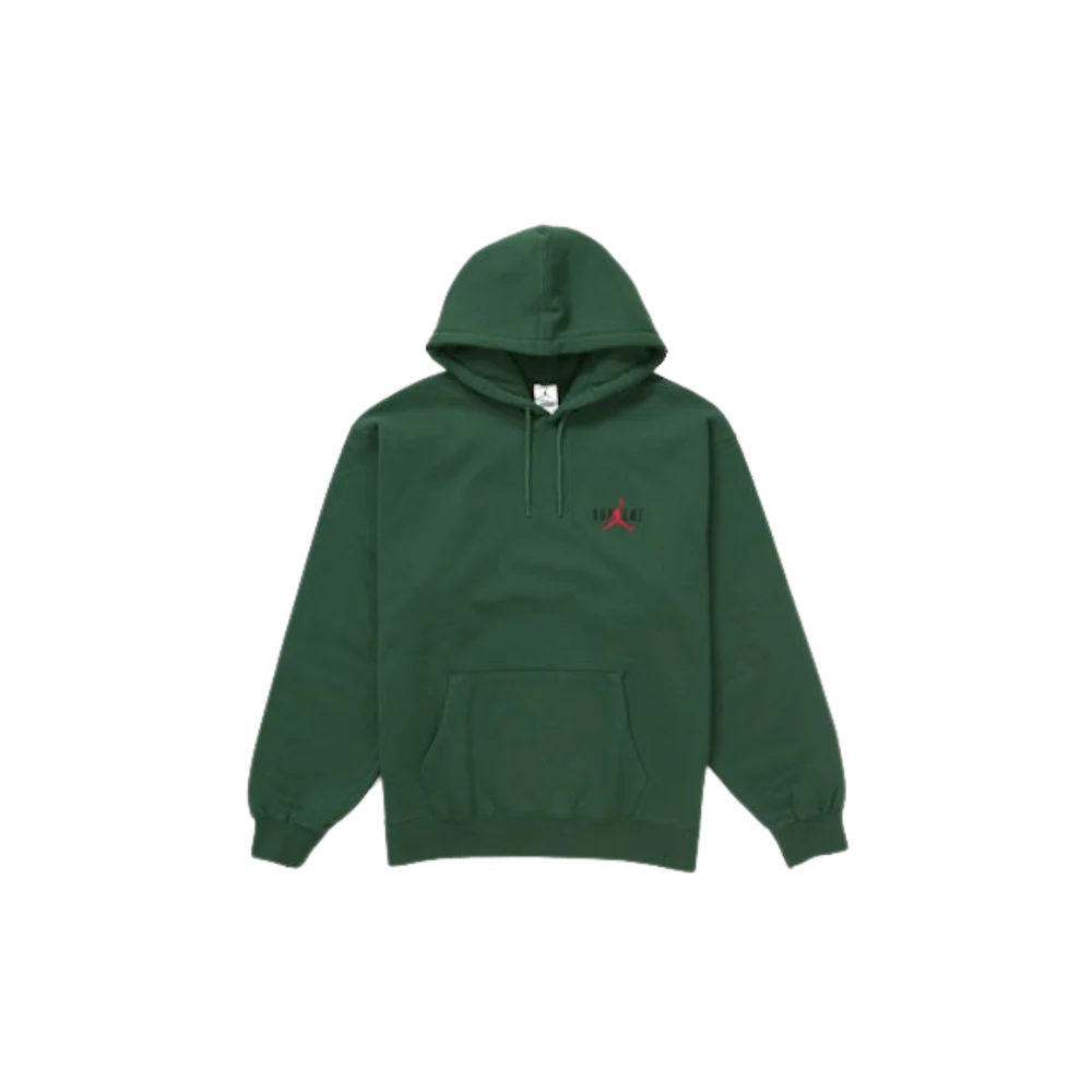 Supreme Jordan Hooded Sweatshirt (FW24) Green (SUPREME-JORDAN) | TheSneakerWay
