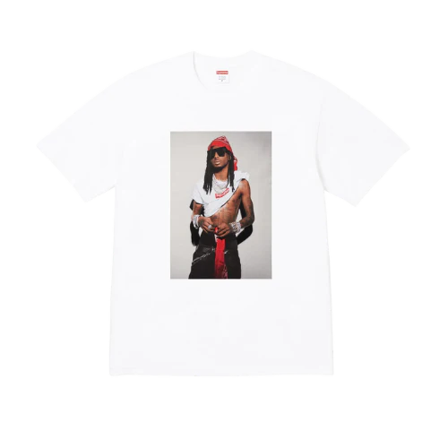 Supreme Playboi Carti Tee White (SUPREME-PLAYBOI) | TheSneakerWay