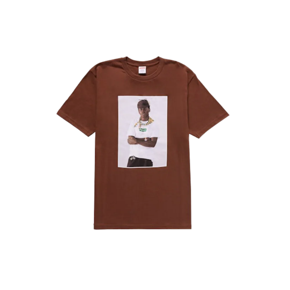 Supreme Tyler The Creator Tee Brown (SUPREME-TYLER) | TheSneakerWay