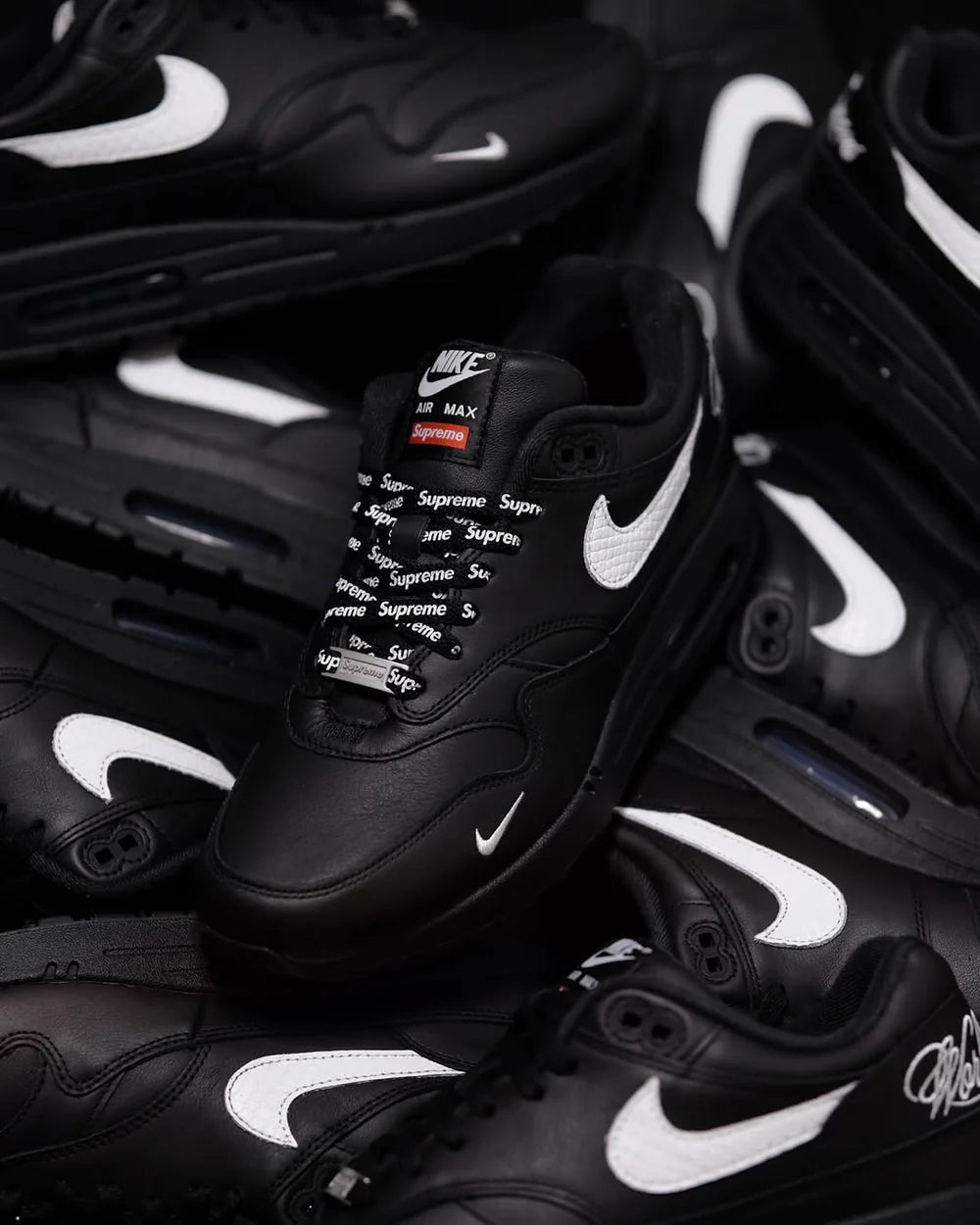 Nike Air Max 1 '87 SP Supreme Black White (HF8813-001) | TheSneakerWay