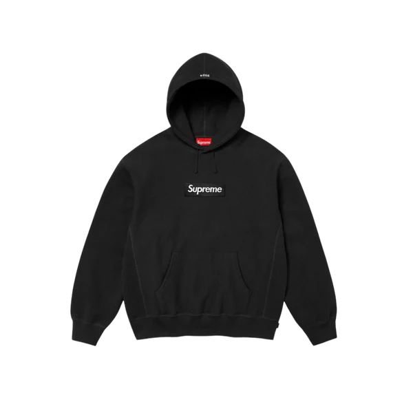 Supreme Box Logo Hooded Sweatshirt Sweatshirt (FW24) Black