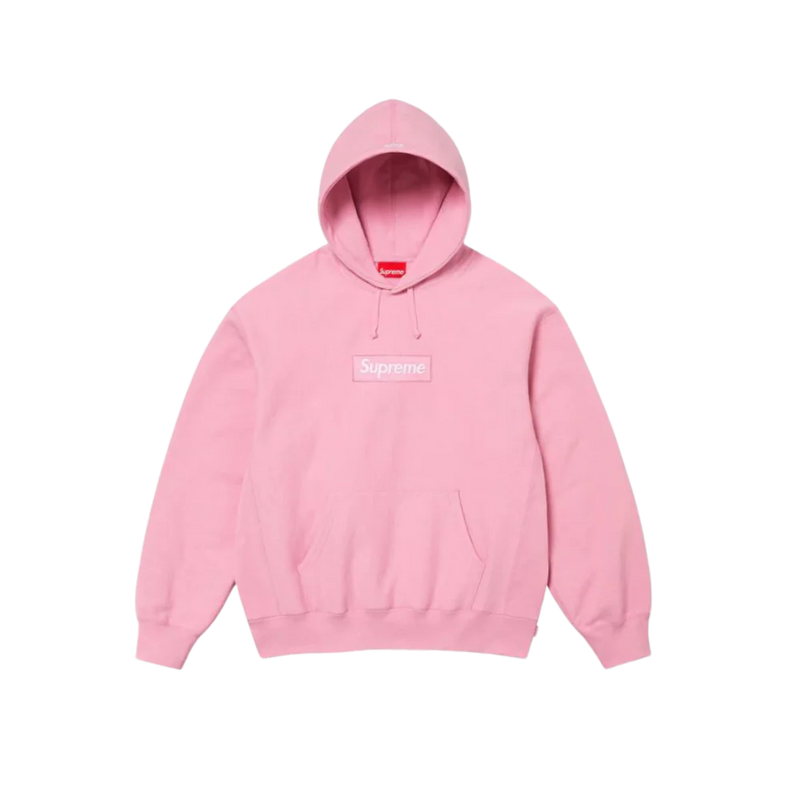 Supreme Box Logo Hooded Sweatshirt Sweatshirt (FW24) Pink
