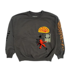Travis Scott Houston Crewneck Grey (TRAVIS-SCOTT) | TheSneakerWay