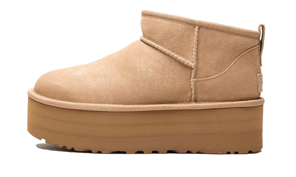 UGG Classic Ultra Mini Platform Boot Sand (Women's) (1135092-SAN) | TheSneakerWay