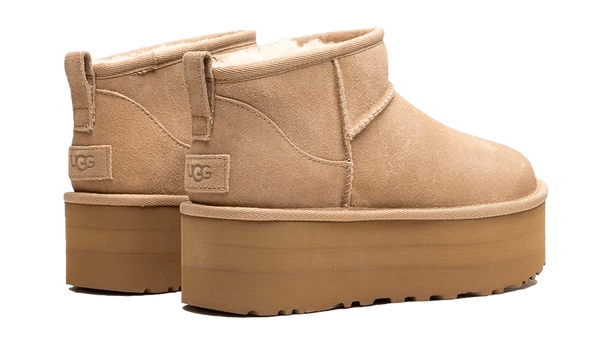 UGG Classic Ultra Mini Platform Boot Sand (Women's) (1135092-SAN) | TheSneakerWay