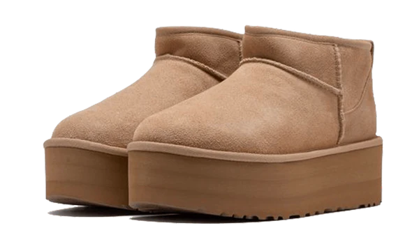 UGG Classic Ultra Mini Platform Boot Sand (Women's) (1135092-SAN) | TheSneakerWay