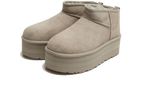 UGG Classic Ultra Mini Platform Boot Goat (Women's) (1135092-GOA) | TheSneakerWay