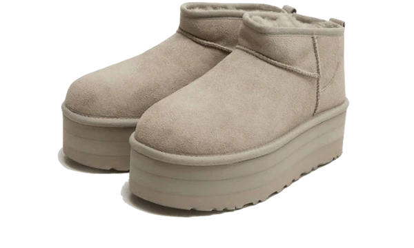 UGG Classic Ultra Mini Platform Boot Goat (Women's) (1135092-GOA) | TheSneakerWay