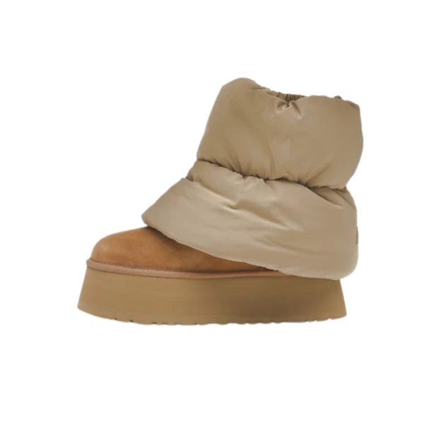UGG Classic Mini Dipper Puffer Boot Amphora Chestnut (Women's)