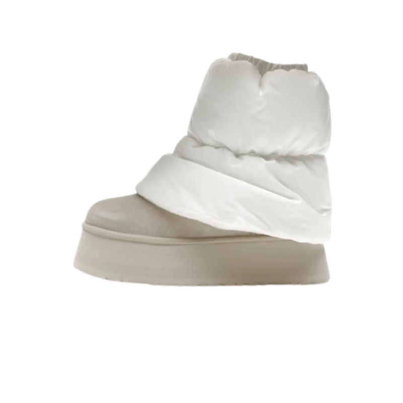UGG Classic Mini Dipper Puffer Boot White Ceramic (Women's)
