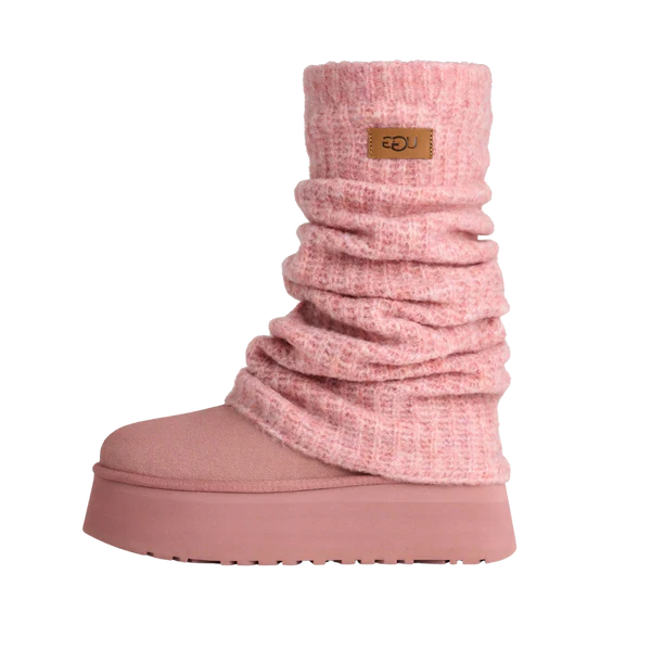 UGG Classic Mini Dipper Legwarmer Boot Pink Dawn (Women's)
