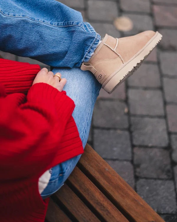 UGG Classic Ultra Mini Boot Brown Driftwood (Women's) (1116109-DRI) | TheSneakerWay