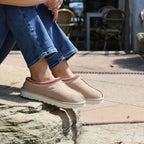 UGG Tasman Slipper Sand Dark Cherry (Women's) (5955-SNDD) | TheSneakerWay