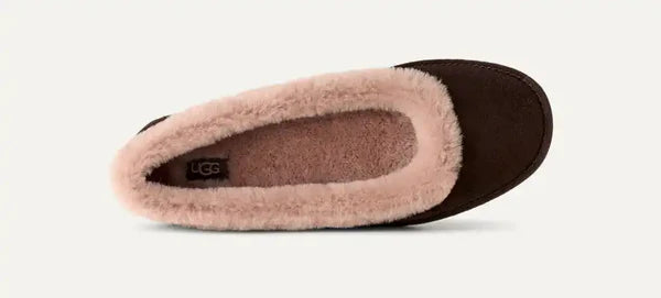 UGG Zora Ballet Flat Dusted Cocoa (Women's) (1178111-DDC) | TheSneakerWay