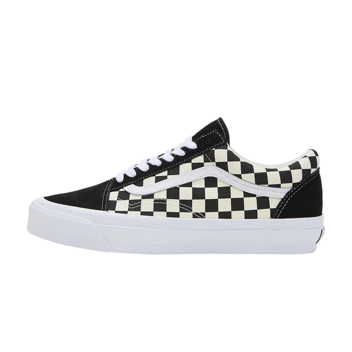 Vans Old Skool 36 LX Checkerboard White Black