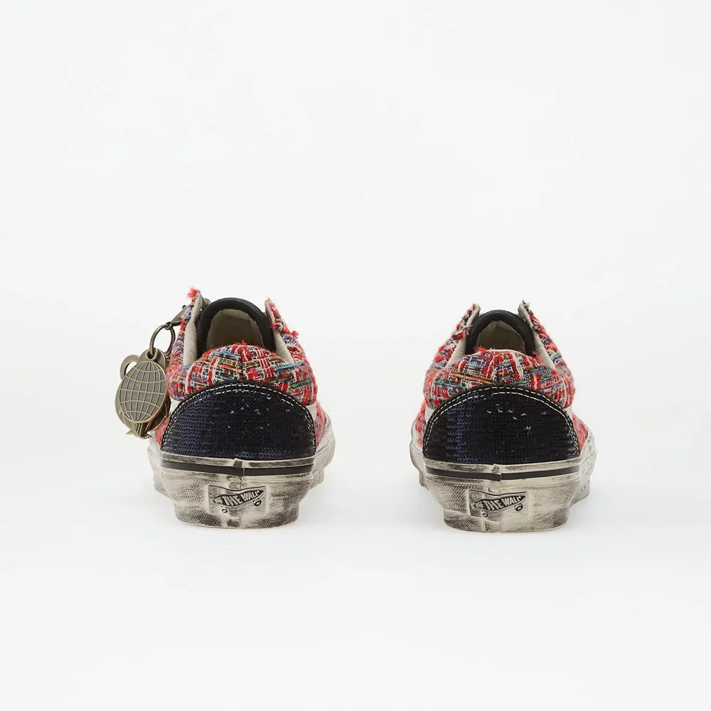 Vans Premium Old Skool Charms Red Black