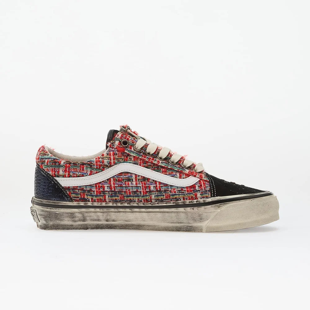 Vans Premium Old Skool Charms Red Black