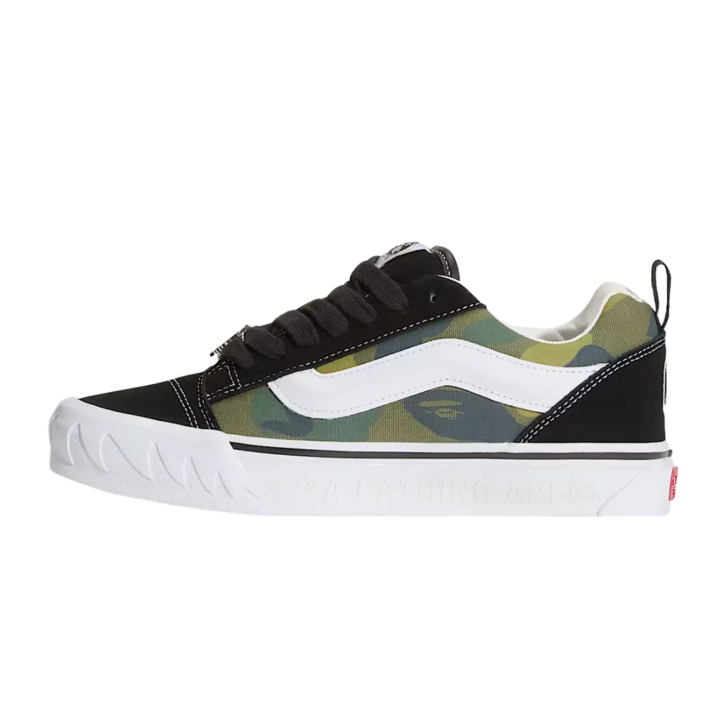 Vans Knu Skool Bape Camo Green