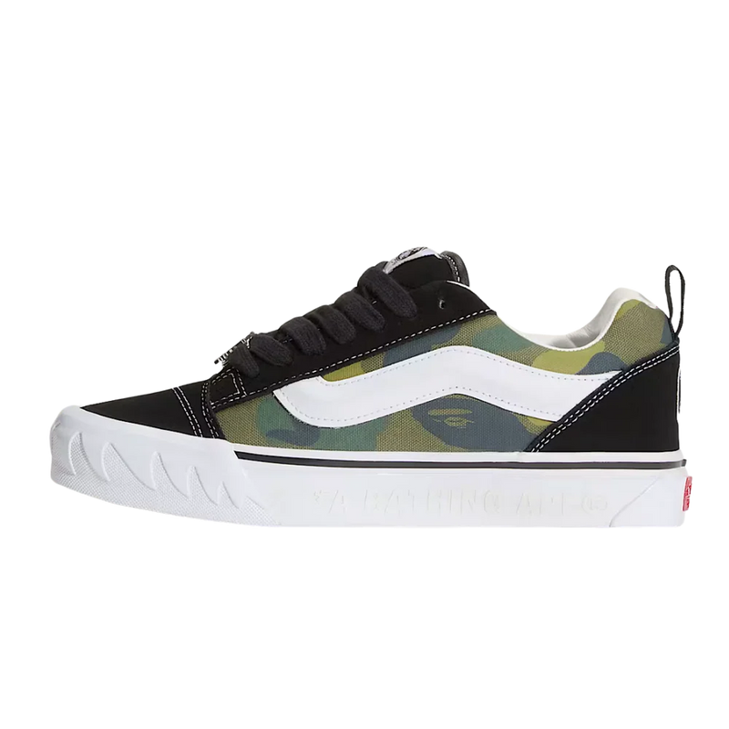 Vans Knu Skool Bape Camo Green