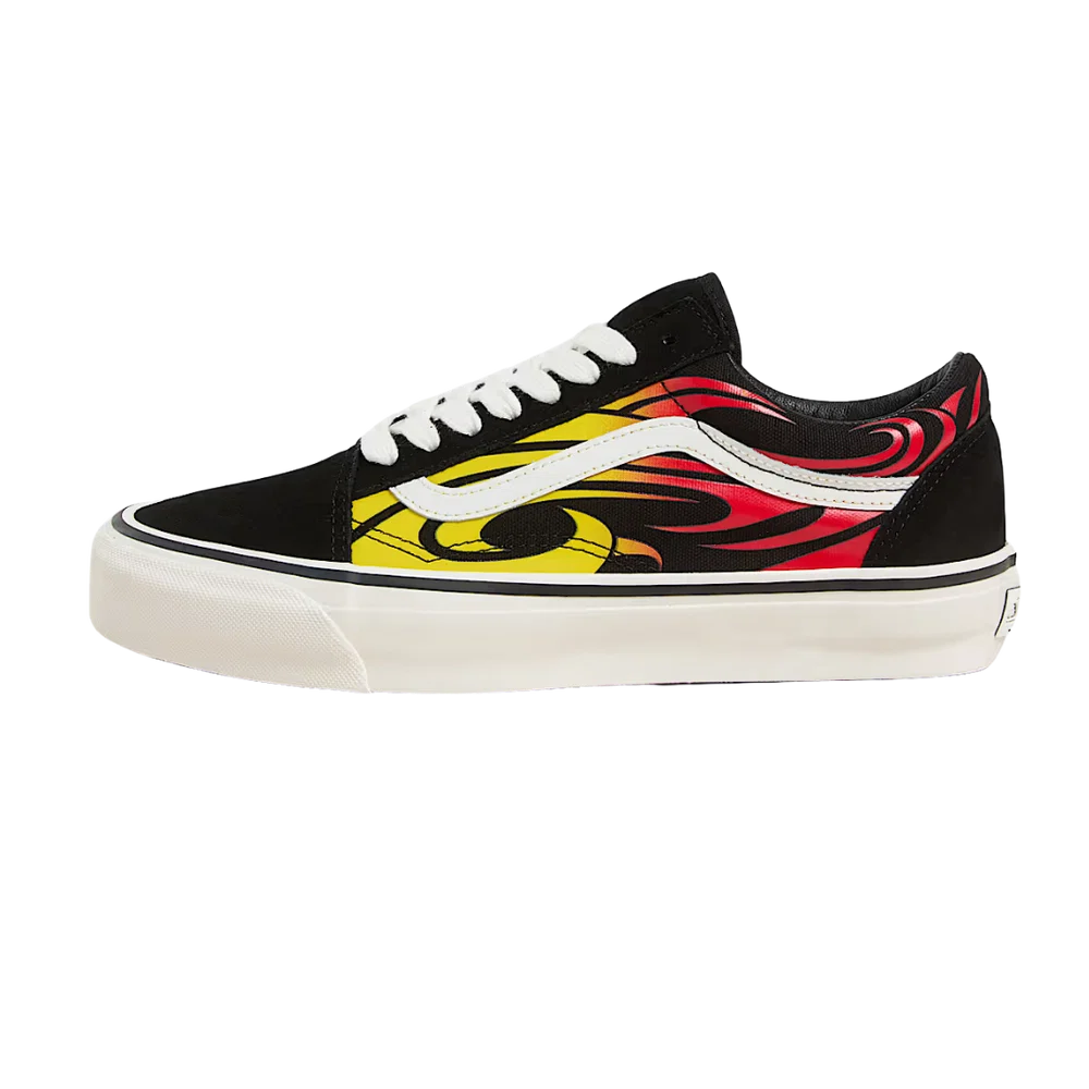 Vans Old Skool 36 LX Warped Tour Black Flame