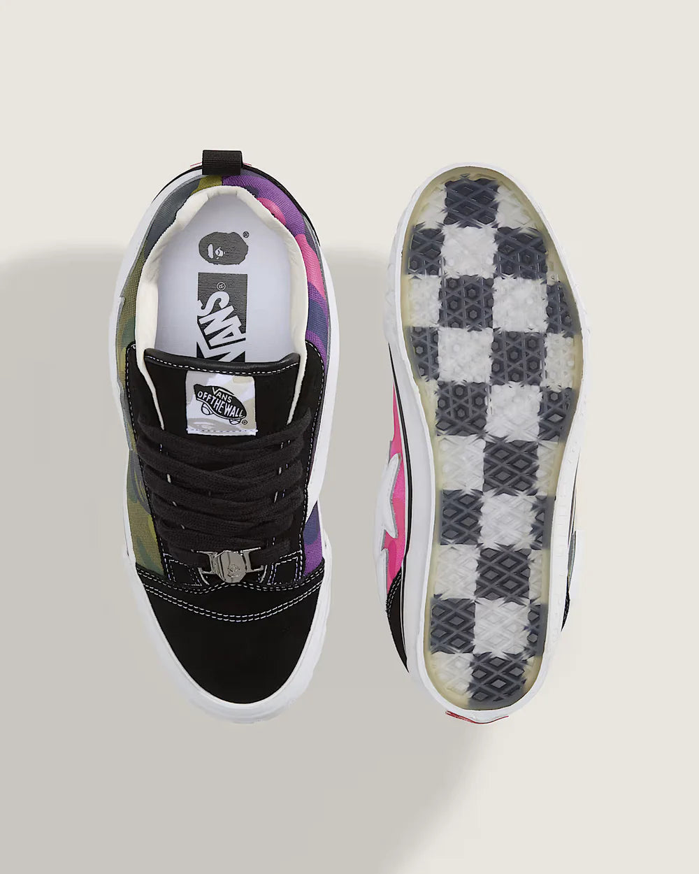 Vans Knu Skool Bape Camo Green