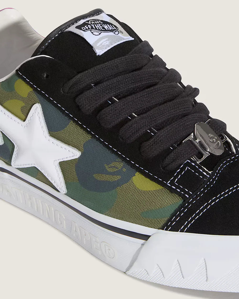Vans Knu Skool Bape Camo Green