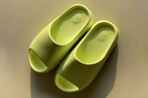 adidas Yeezy Slide Glow Green (GX6138) | TheSneakerWay