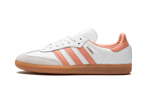 adidas Samba OG White Wonder Clay Gum (Women's) (IG5932) | TheSneakerWay