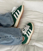 adidas Campus 00s Dark Green Cloud White (H03472) | TheSneakerWay