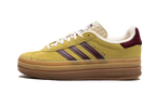 adidas Gazelle Bold Almost Yellow Maroon (Women's) (IF5937) | TheSneakerWay