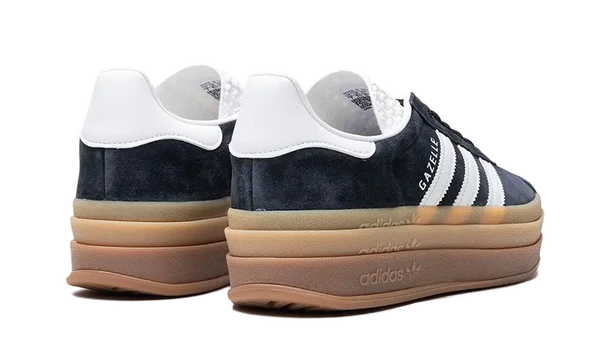 adidas Gazelle Bold Black White Gum (Women's) (IE0876) | TheSneakerWay